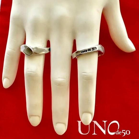 NWT! UNO de 50 Men's Ring "Glacier" ANI0410; 10.5 - Picture 5 of 8